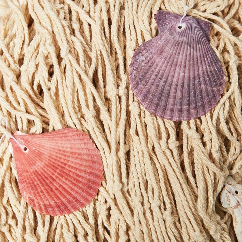 إيكجيي Ecjiuyi Fish Net ديكورات الحفلات صور معلقة إطارات العرض مع مقاطع 79 × 40 بوصة بحري تحت عنوان ديكور جدار البحر الأبيض المتوسط ​​لقراصنة هاواي بطاقات صور الحفلات منظم الأعمال الفنية - Image 5